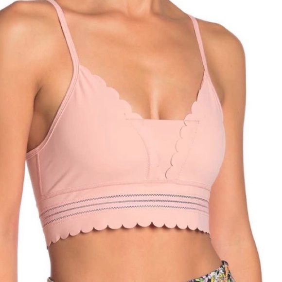 SOLD OUT——Free People Movement Genesis Bra in Pink - Picture 2 of 7